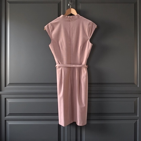 NWT Ann Taylor Pink Sleeveless Dress! Size 4P! NEW! - Picture 3 of 6